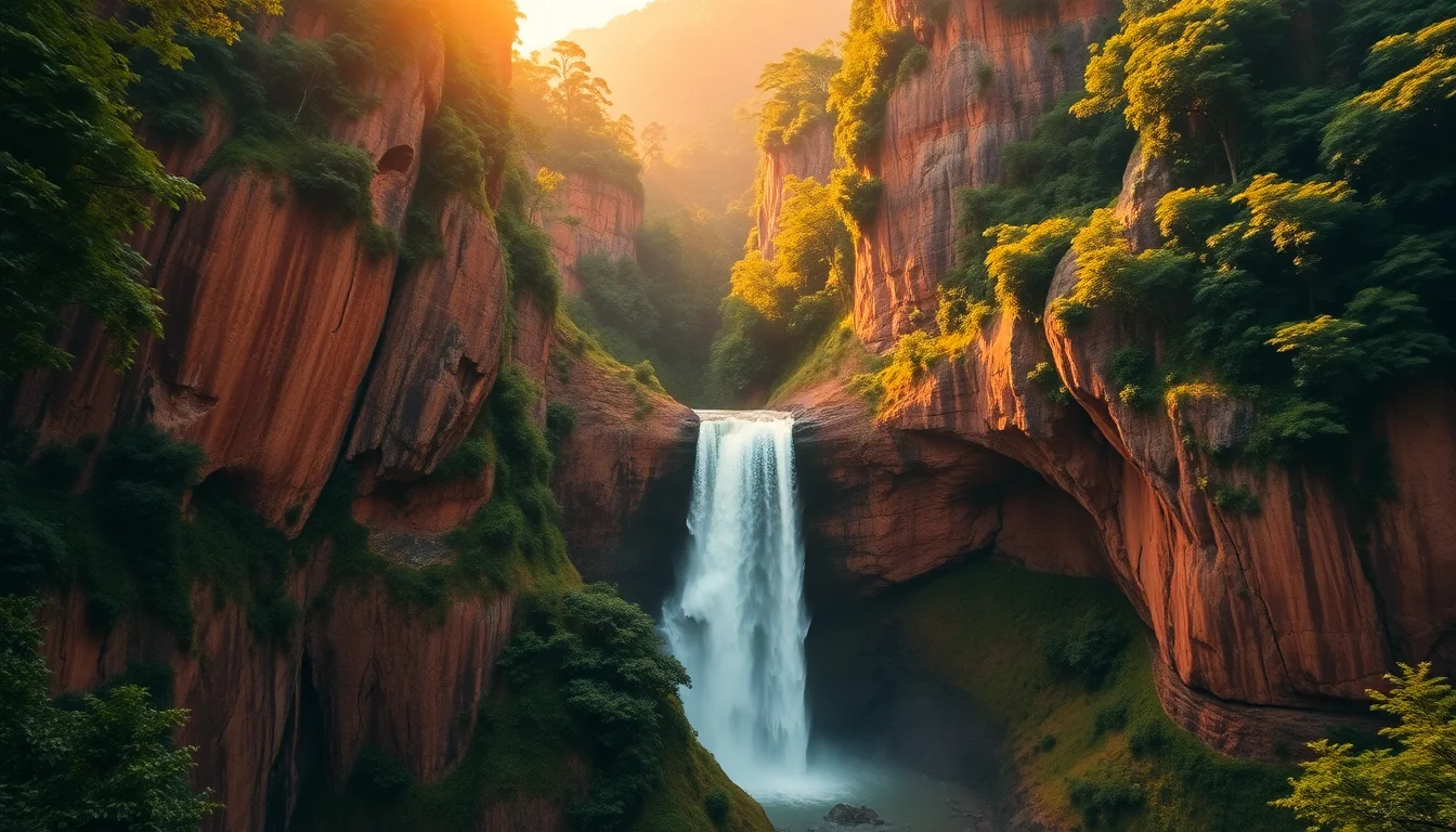 Tad Ham Waterfall